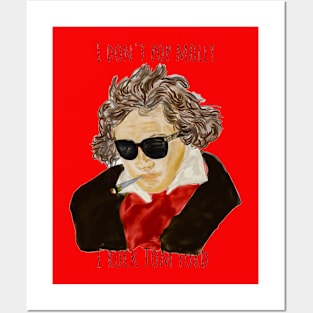 Ludwig can beethoven Posters and Art